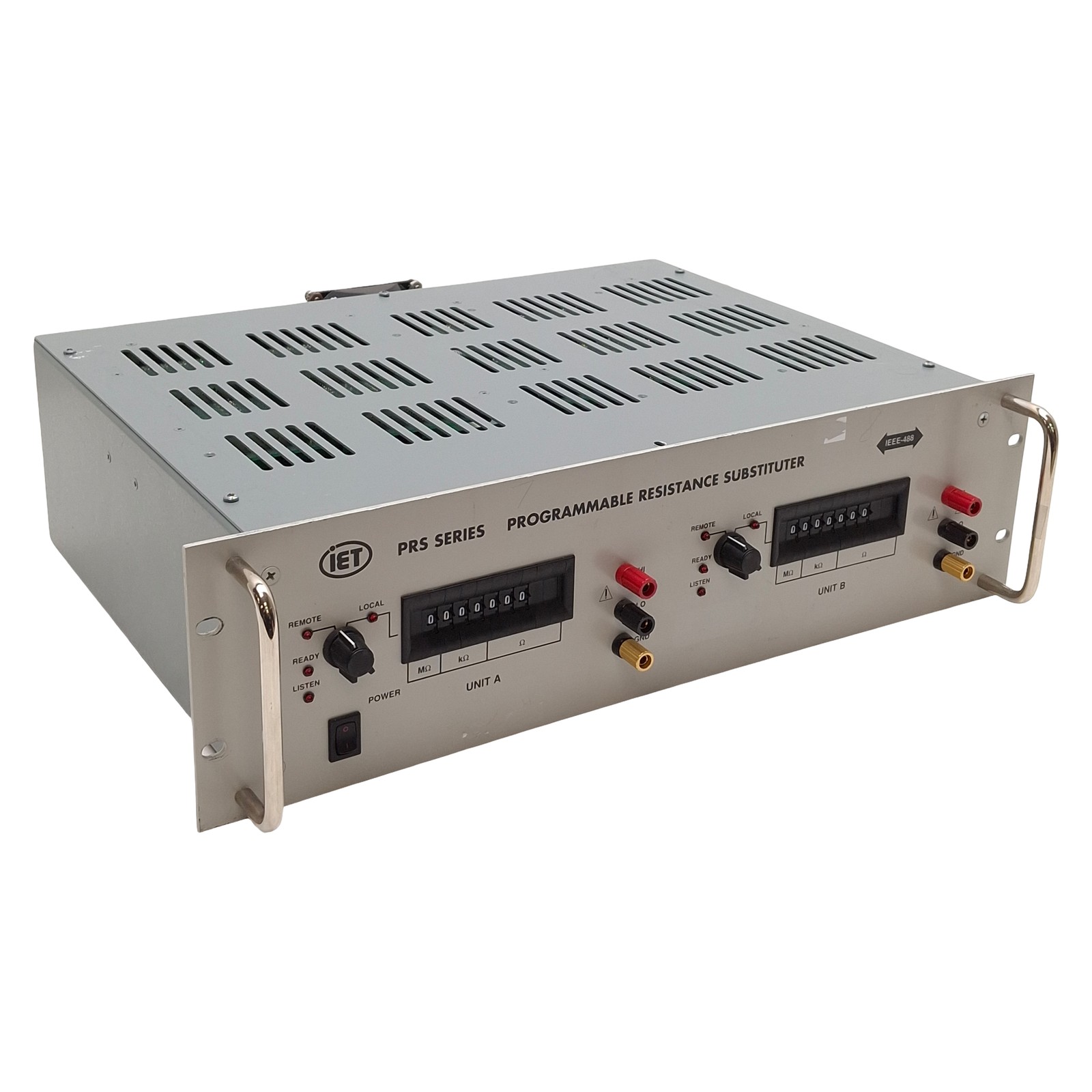 IET Labs 2PRS-201-2IEEE-RM Dual Channel Programmable Resistance Substituter