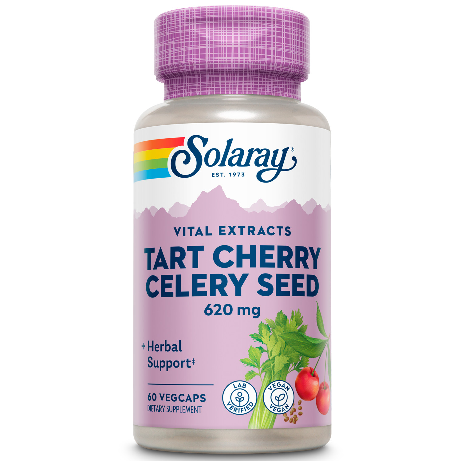 Solaray Tart Cherry & Celery Seed | 60 VegCaps
