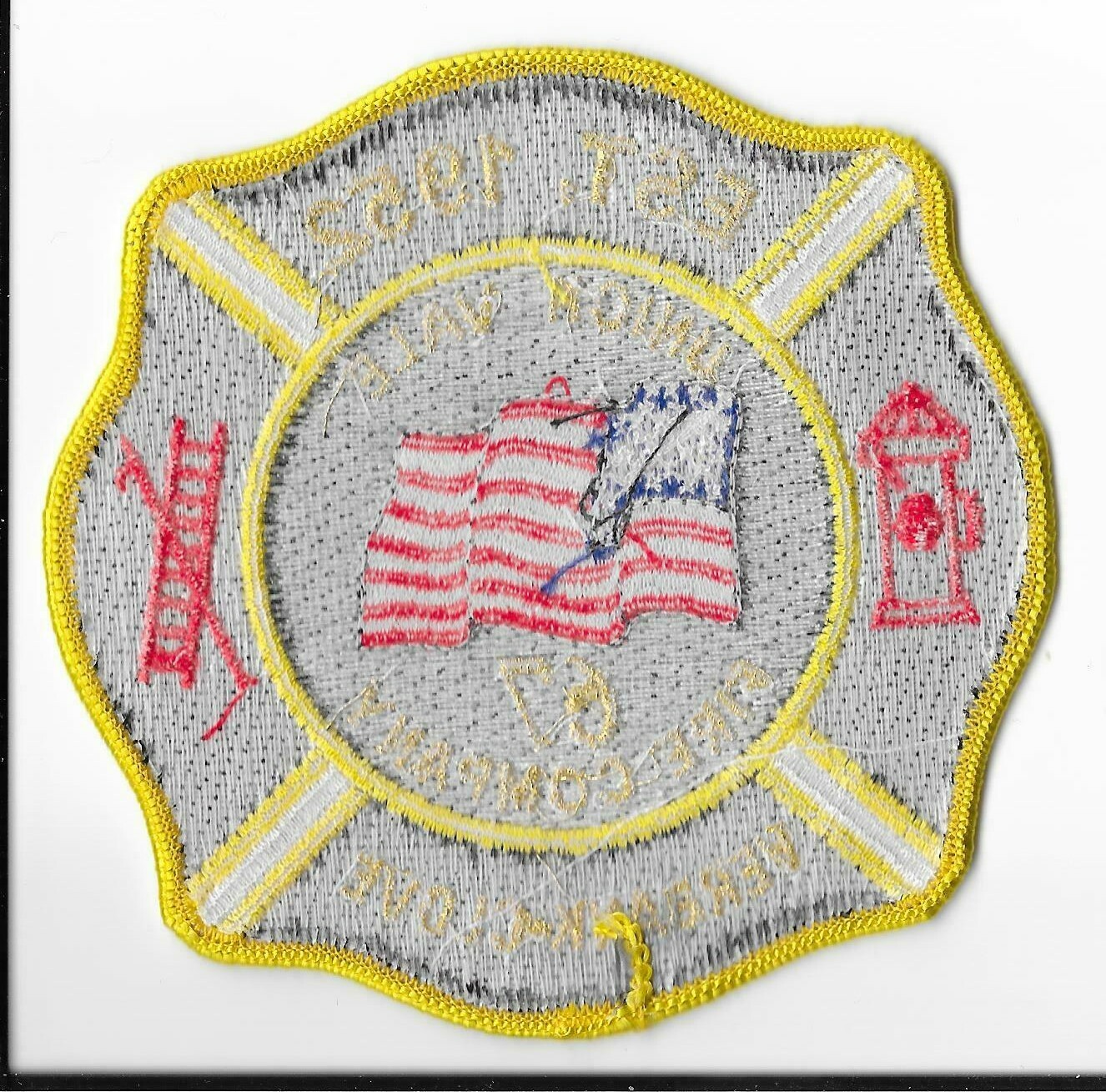 Union Vale Fire Company 67, New York Shoulder Patch