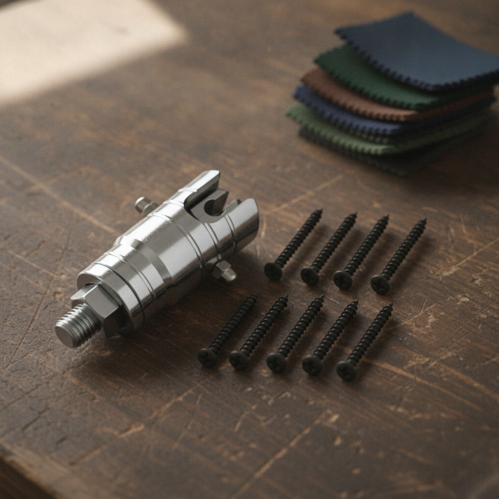 Lock Puller with Screws Compact Lock Puller Threaded for Hardware Repair,