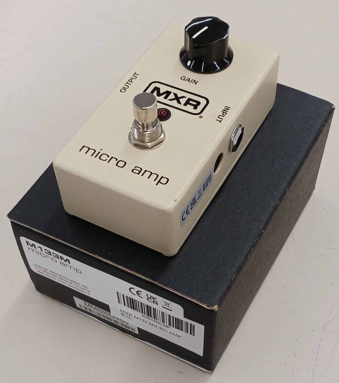 MXR M133M Preamp Guitar Pedal High Gain Boost Authentic Used Excellent