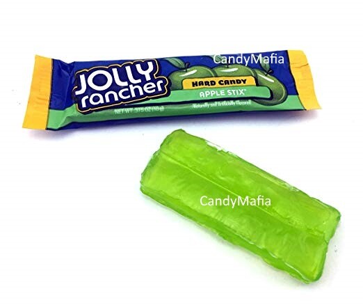 Jolly Rancher APPLE STIX 30 pieces Apple Jolly Ranchers STICKS bulk hard candy