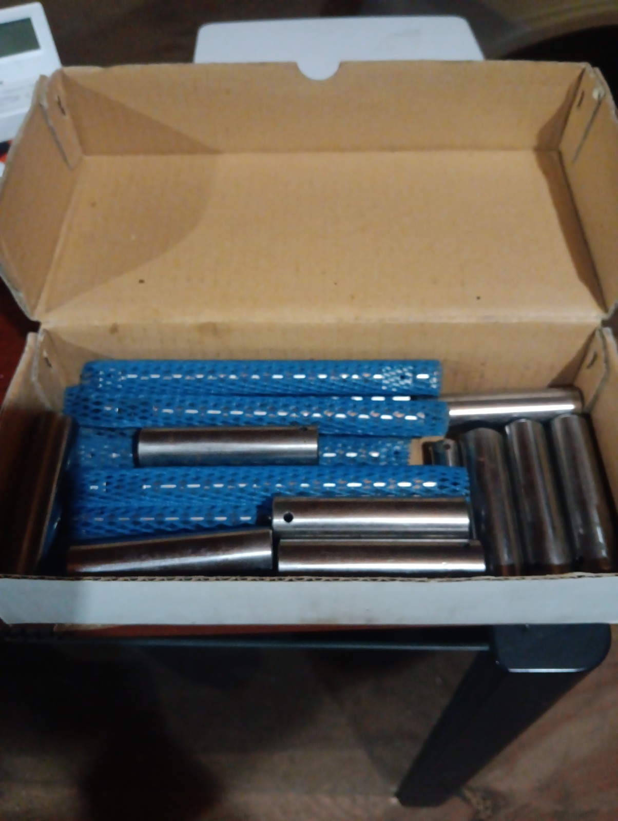 VTG Machines Blank Dowels Misc Box, As Is! Over 5LBS!!