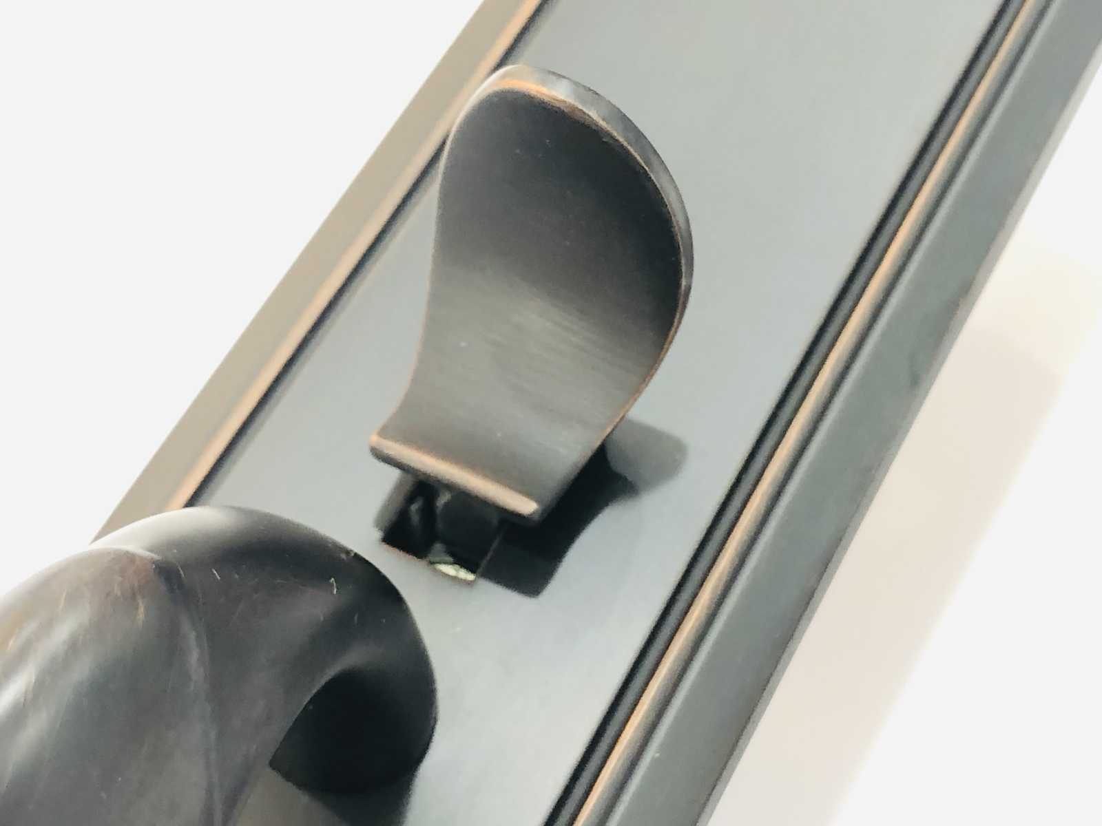 Baldwin Hardware Emergency Exit Dummy Handleset, Venetian Bronze