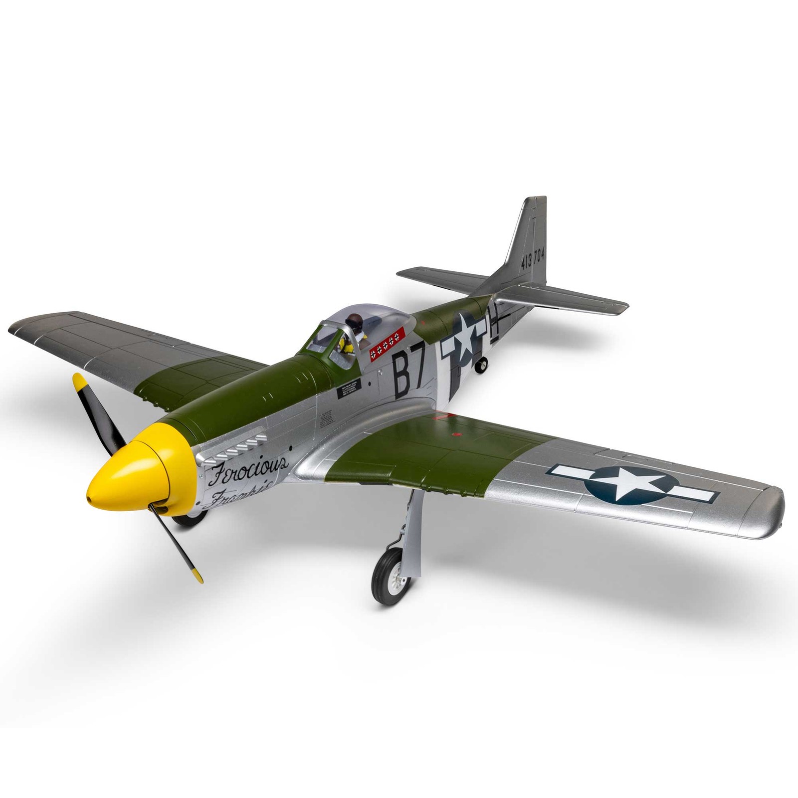 E-flite P-51D Mustang 1.0M BNF Basic with AS3X and SAFE Select EFL02650