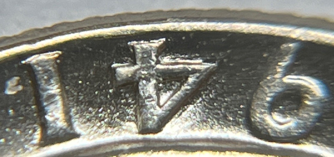 1941 4/4 Washington Quarter Date Errors 4 Over 4 Die Cracks Reverse Uncirculated
