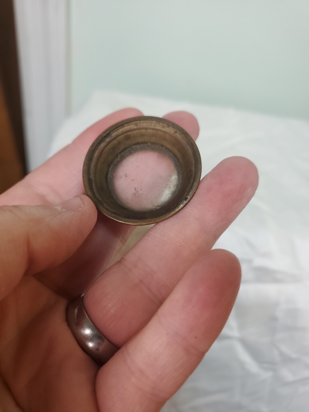 Antique Brass Field Microscope