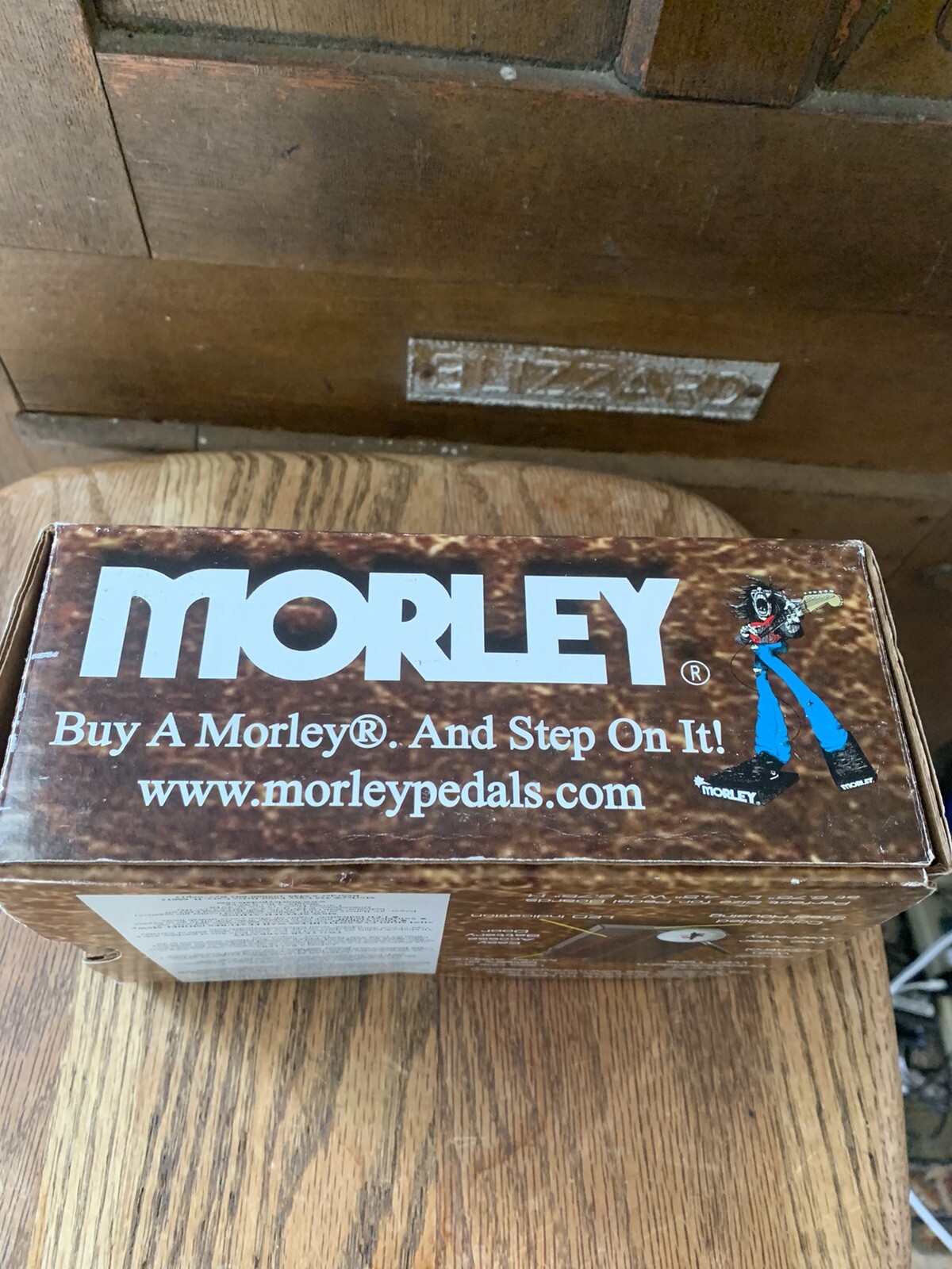 BOX ONLY- Morley Maverick Wah Guitar Effects Pedal Empty Packaging
