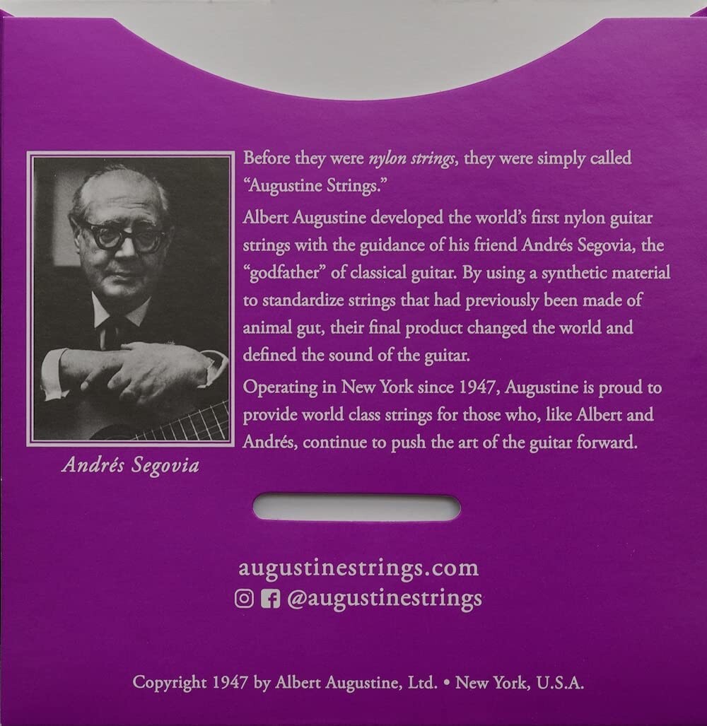 Augustine Regal Blue High Tension Classical Guitar Strings