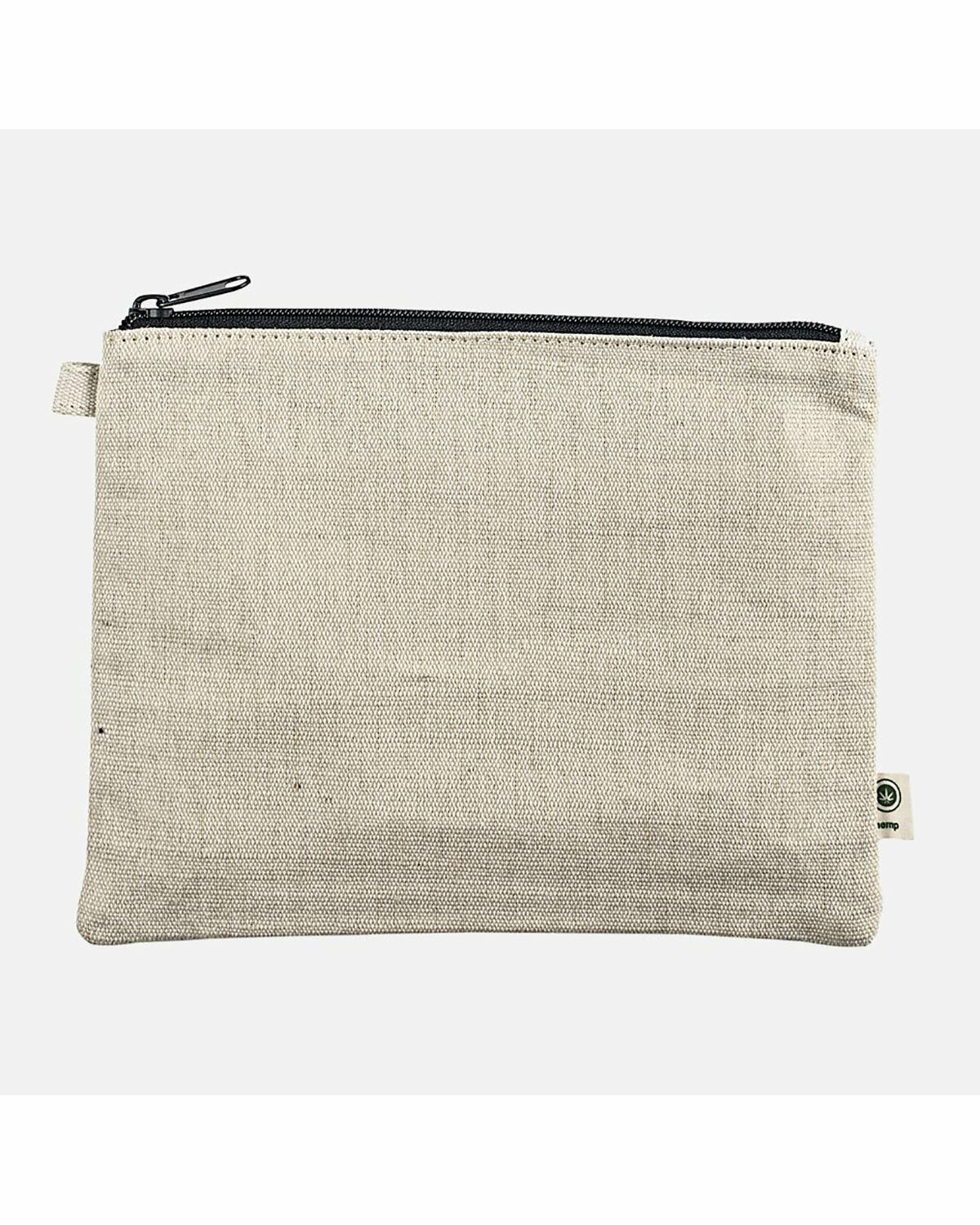 Econscious 55% Hemp 45% Cotton Contrast Zipper Pouch EC8402 One Size