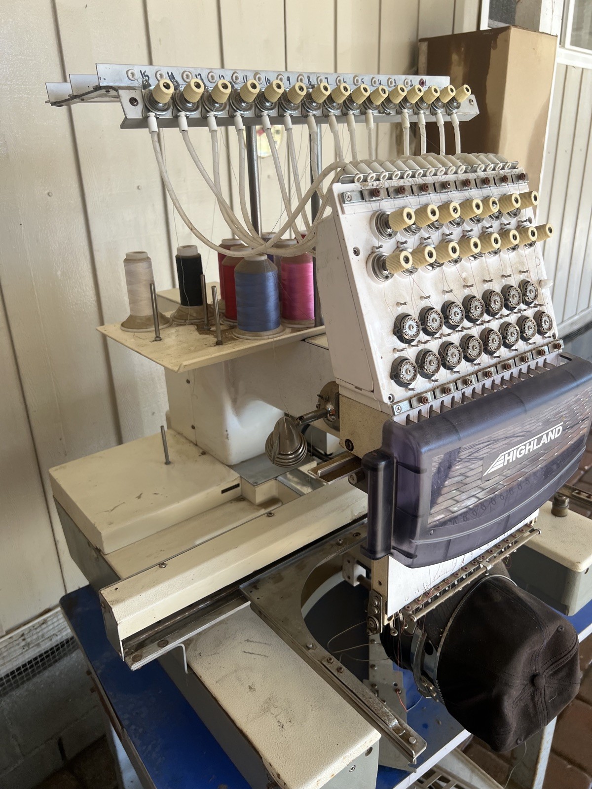 Highland 1504C 4 Head Embroidery Machine