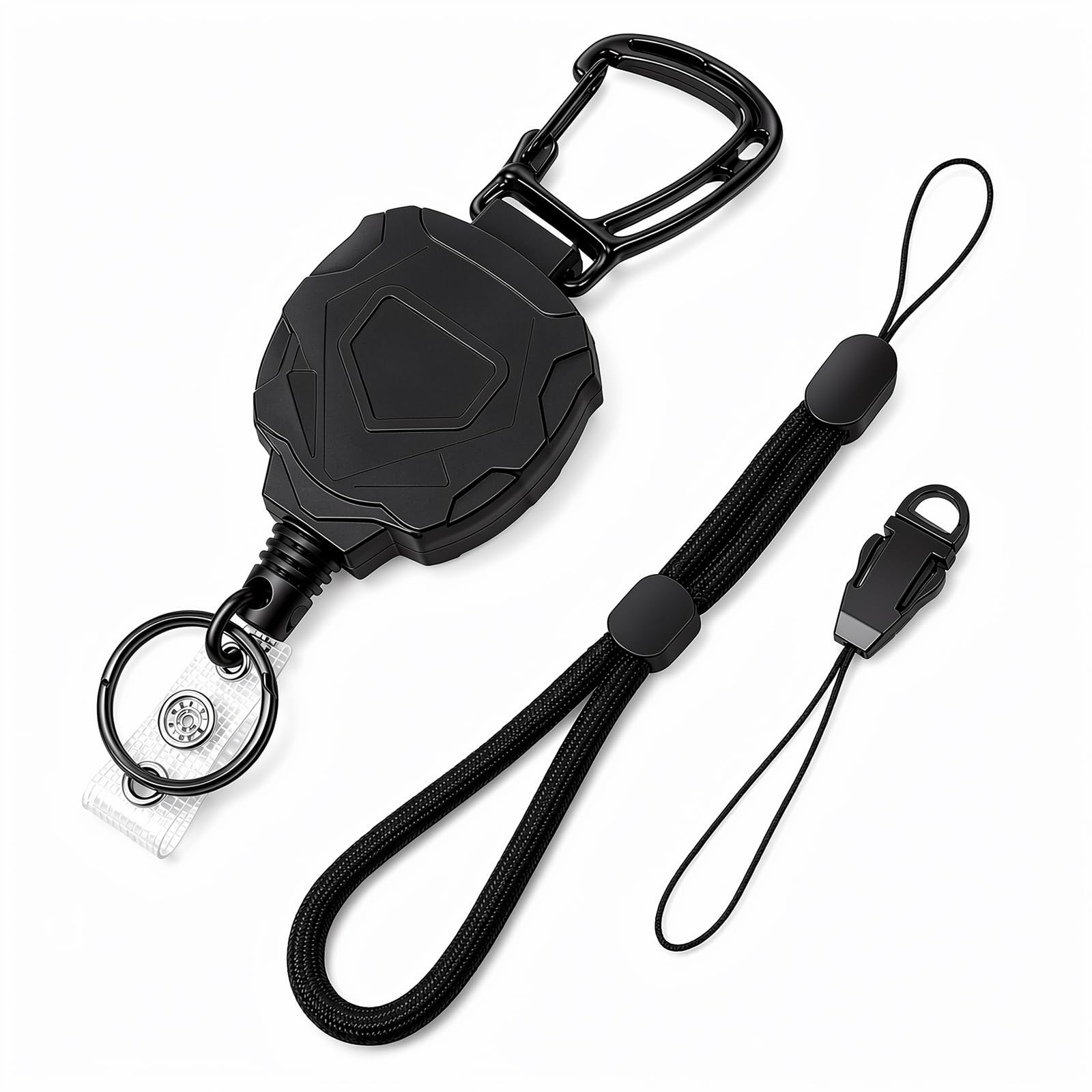 CB Mic Holder Retractable Radio Mic Clip Hanger Multi-Scenario Mount for Truc...