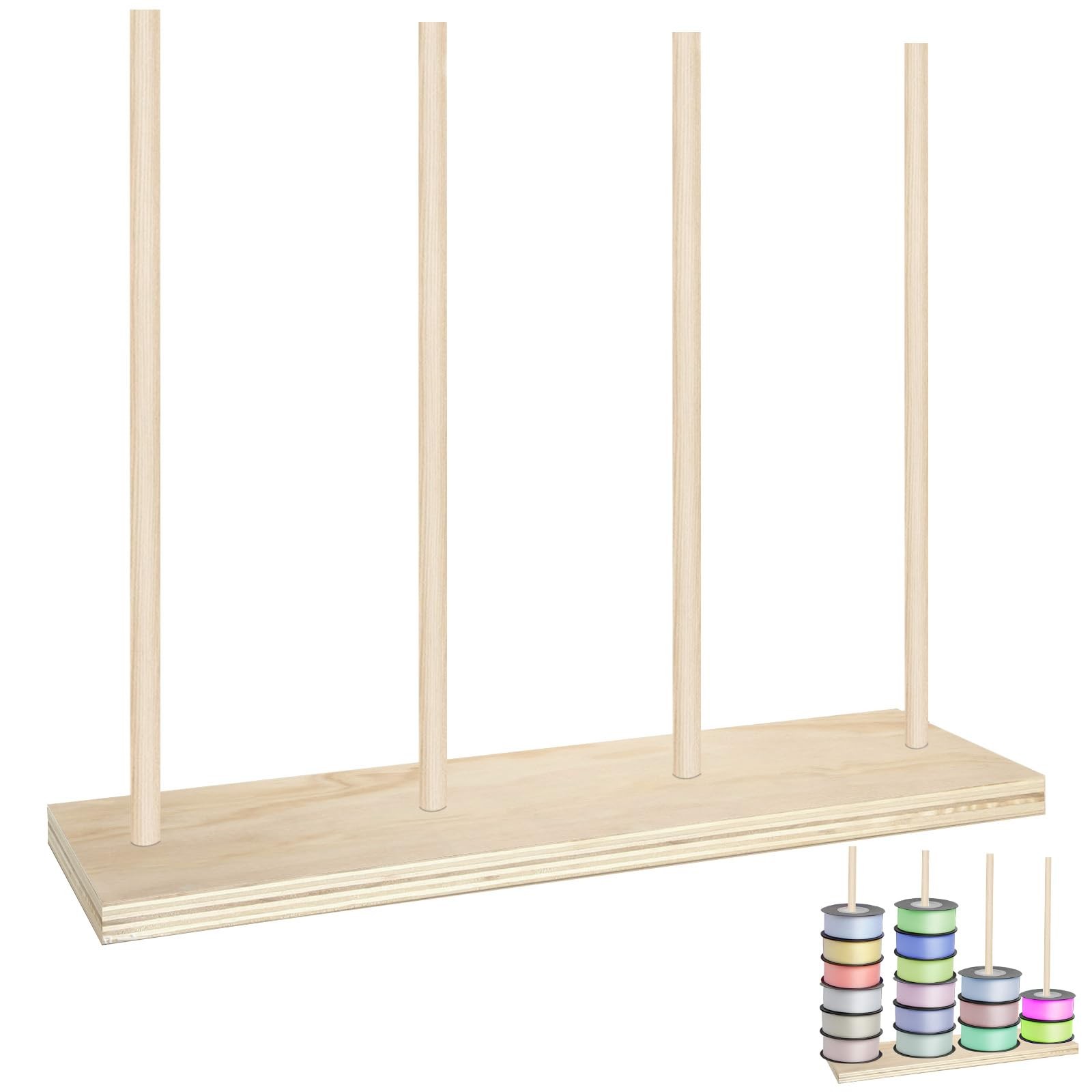 Ribbon Holder Organizer Rack, Easy to Install Rack Storage 1