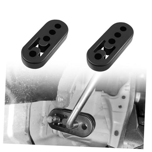 12mm Exhaust Hangers with 4 Holes,Universal Exhaust Hanger for Noise and 2PCS
