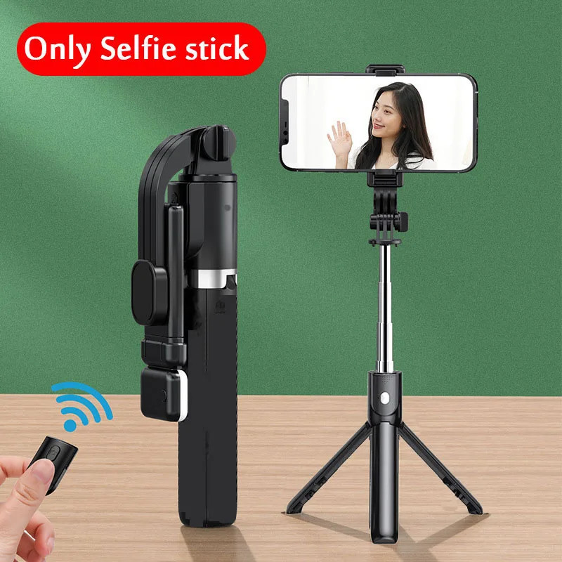 Portable Bluetooth Selfie Stick Retractable Multifunctional 103CM Phone Holdetri
