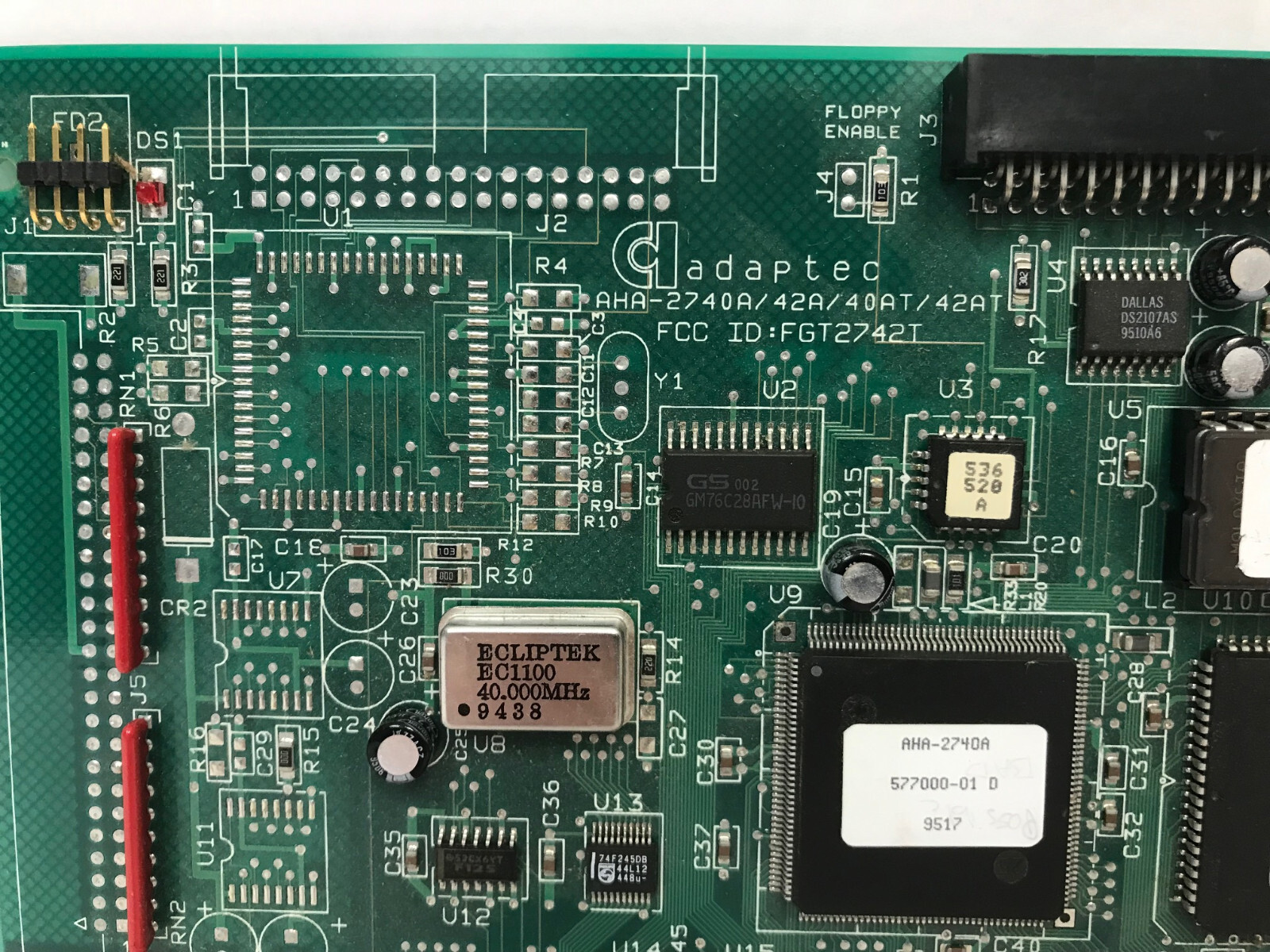 ADAPTEC AHA-2740A EISA SCSI CONTROLLER ADAPTER WITH WARRANTY