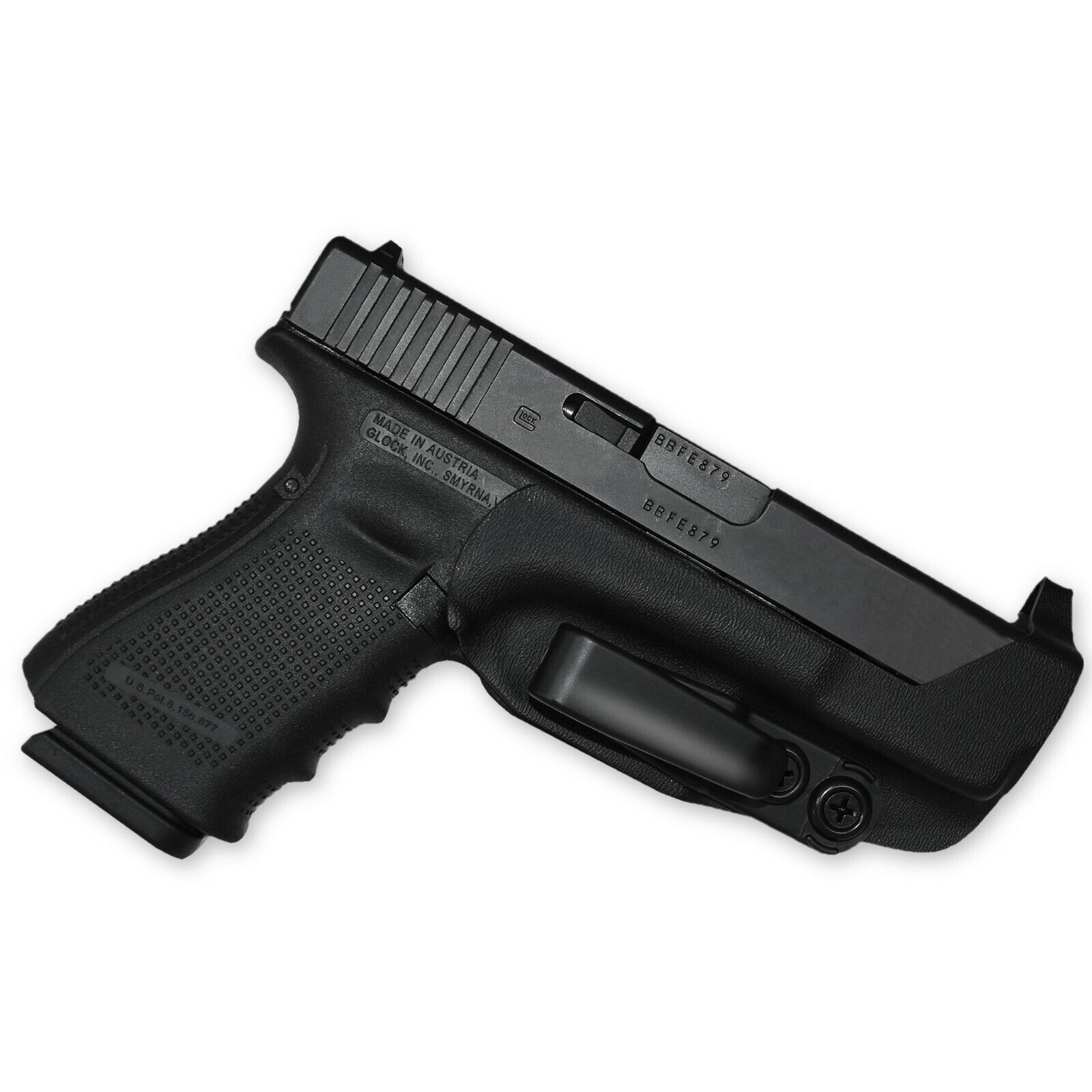 IWB Extra Low Profile Thong Holster Fits Glock 19 19X 23 32 (Gen 1-6)