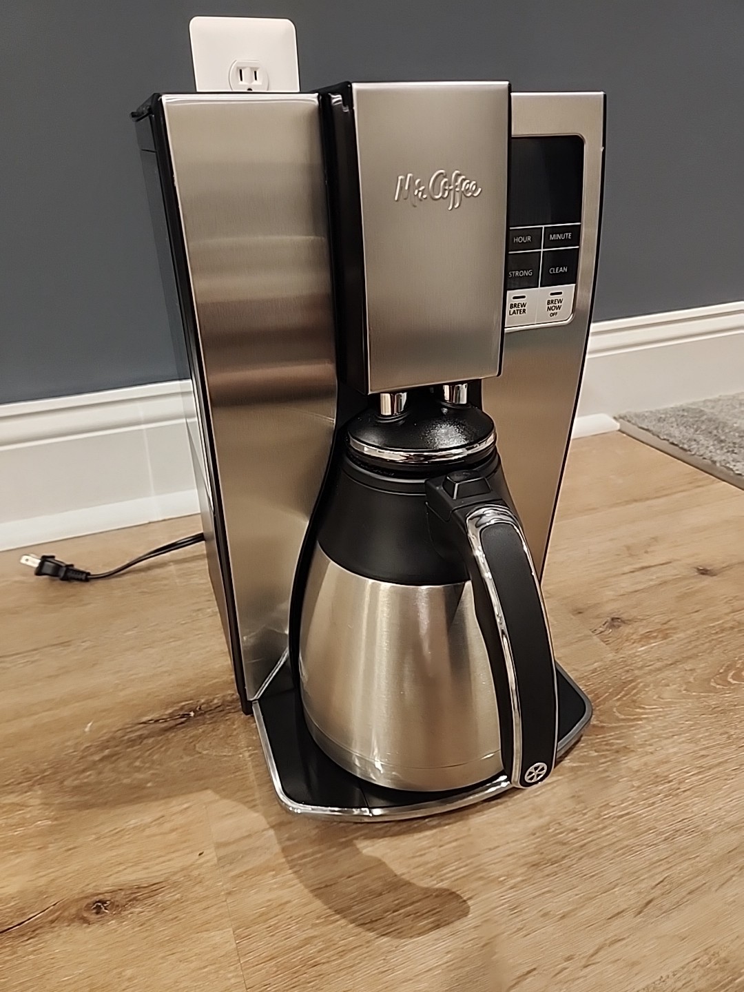 Mr. Coffee BVMC-DT100 10-Cup Filter Coffee Machine Programmable Stainless