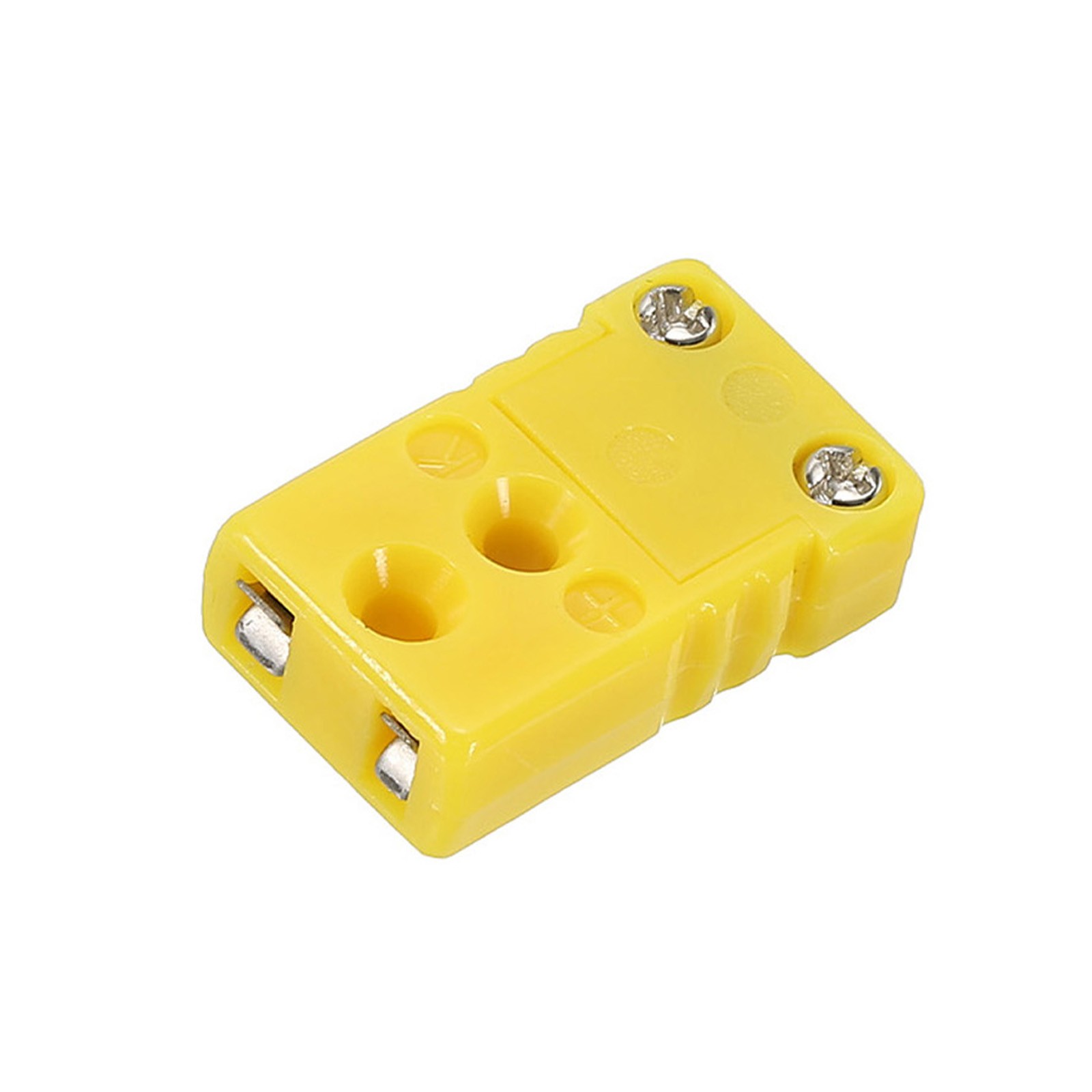 5pcs K Type Thermocouple Wire Connectors Female Plug Adapter 120°C(248°F)