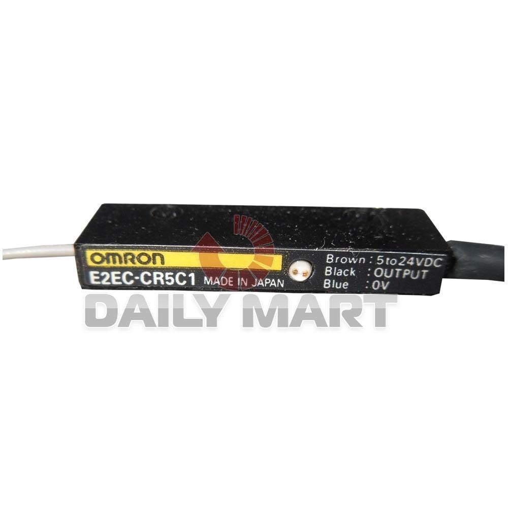 Omron-E2EC-CR5C1 Automation E2ECCR5C1 Cable Amplifier Proximity Inductive Sensor