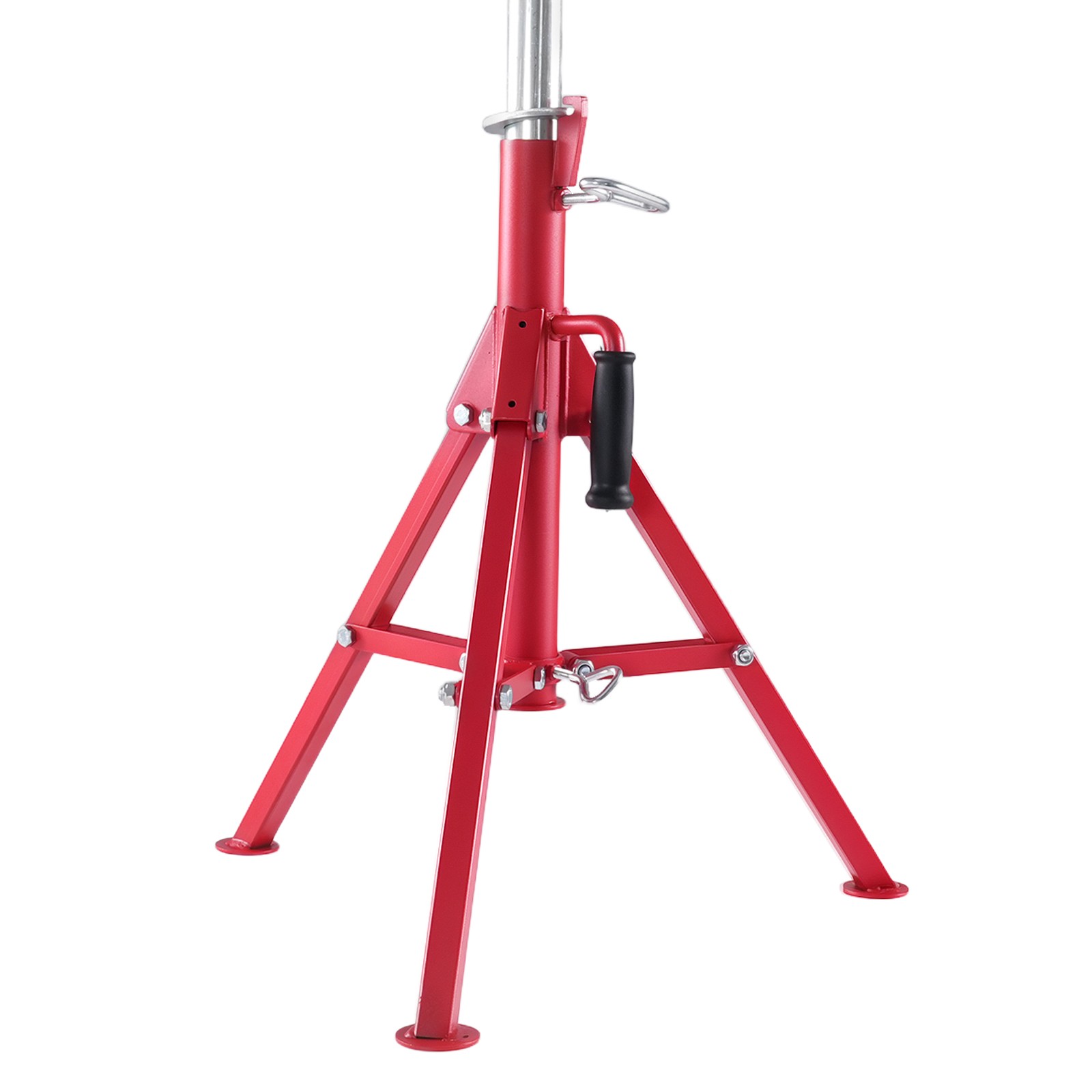 Heavy Duty Roller Jack 2500lbs Support 27.6-52in Adjustable Foldable Stand