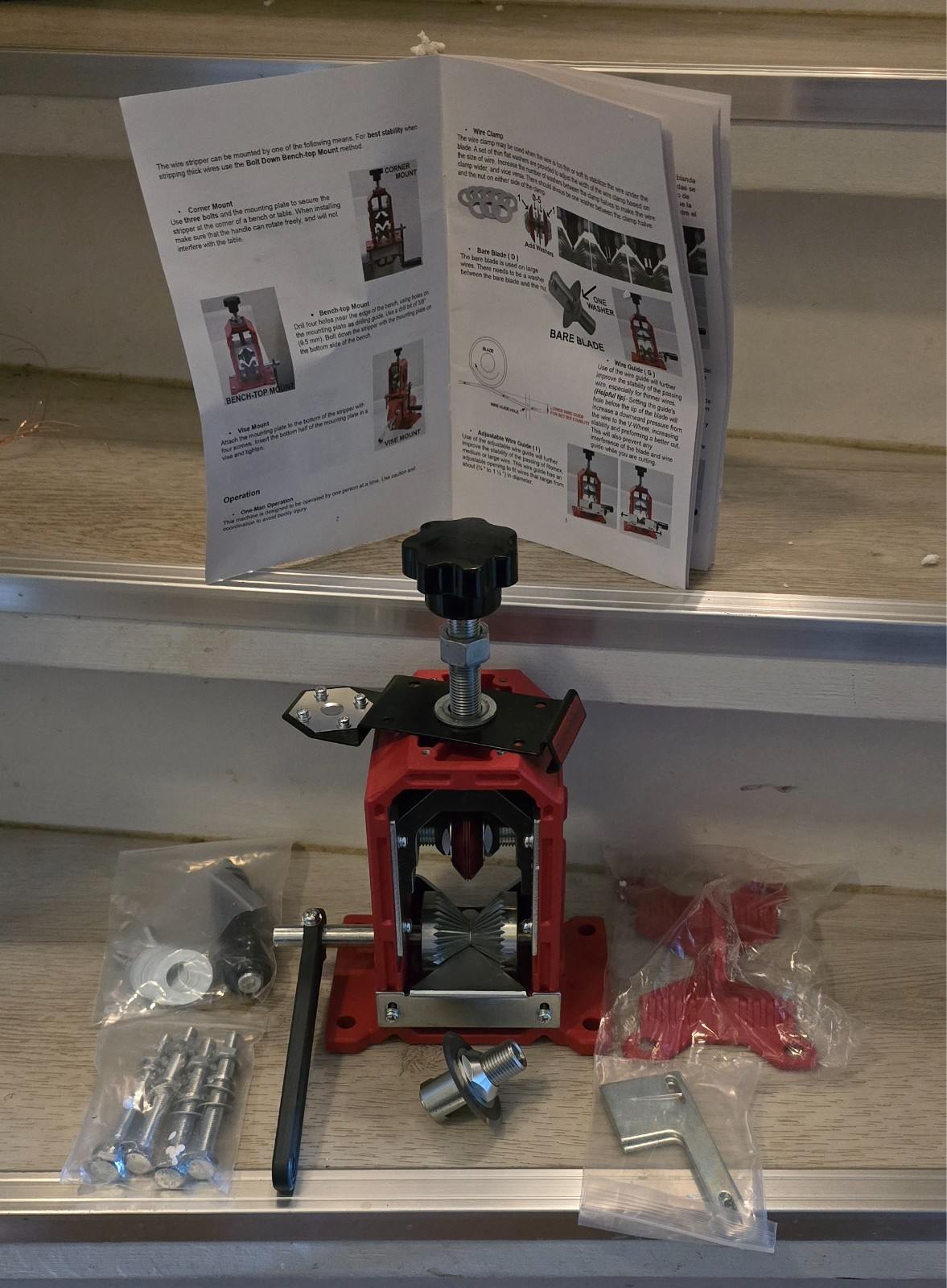 CopperMine Original Copper Wire Stripper Drill Operated Wire Stripping Machine