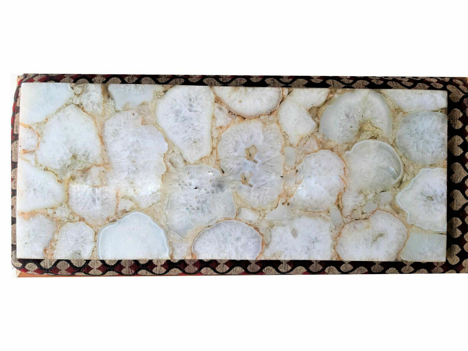 48" x 20" Agate Table Top / Slabs Handmade Home Office Decor