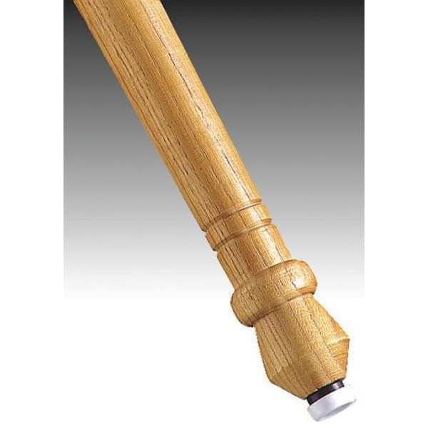 Furniture Glides, Nail-On, Rd, 1-1/8", Pk24, 9448
