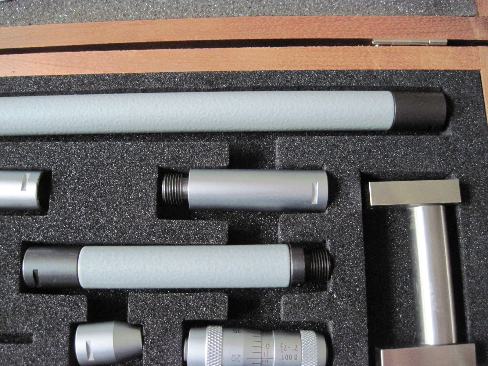 SPI 14-547-4 Tubular Inside Micrometer Set, 2" to 20" Range