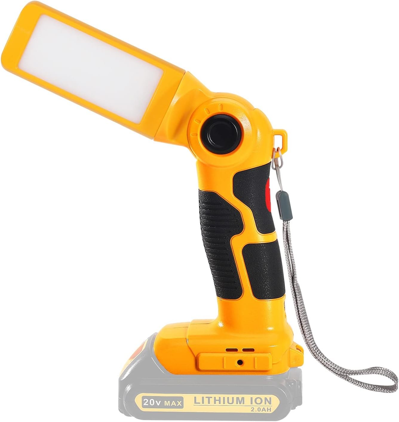 12W 1000LM Led Work Light Cordless Handheld Spotlight for Dewalt 18v 20v Battery