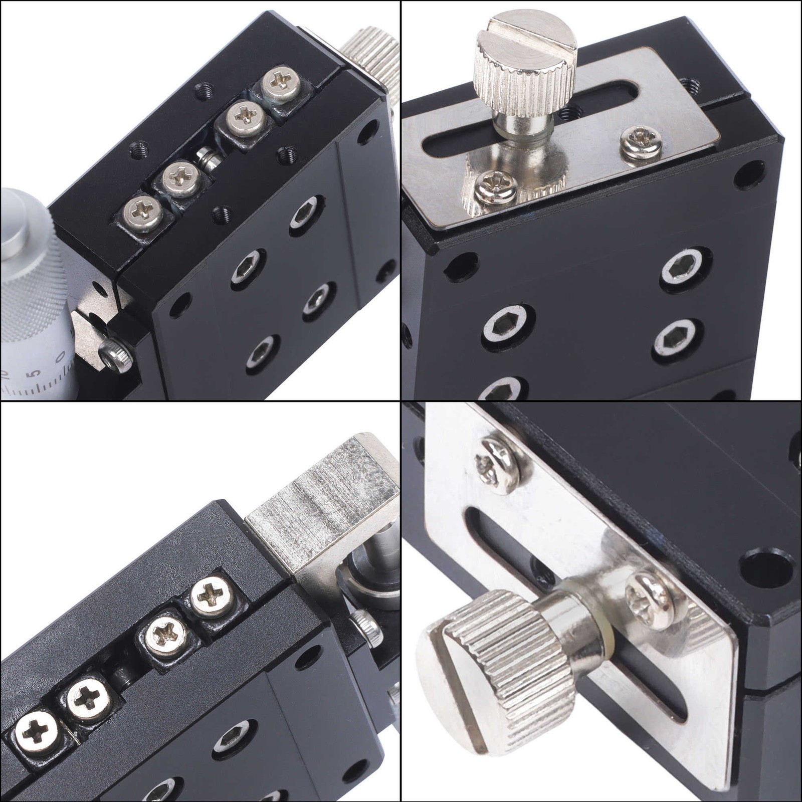 Precise Linear Stage SEMX40-AS X Micrometer Sliding Table Bearing Trim