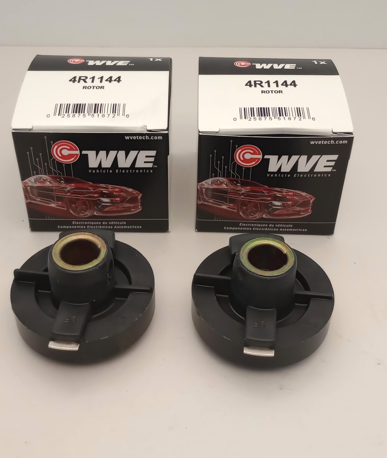 WVE 4R1144 Ignition Distributor Rotor (Pack of 2)