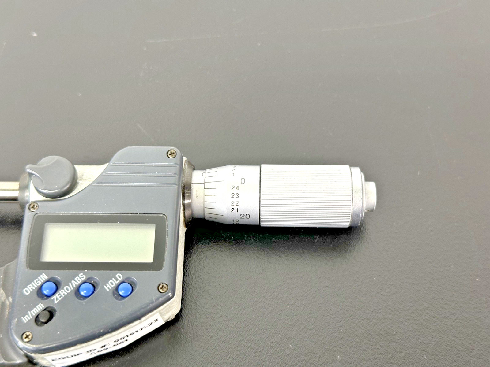 Mitutoyo 293-344 Digital Micrometer 0-1" IP65 Used Untested