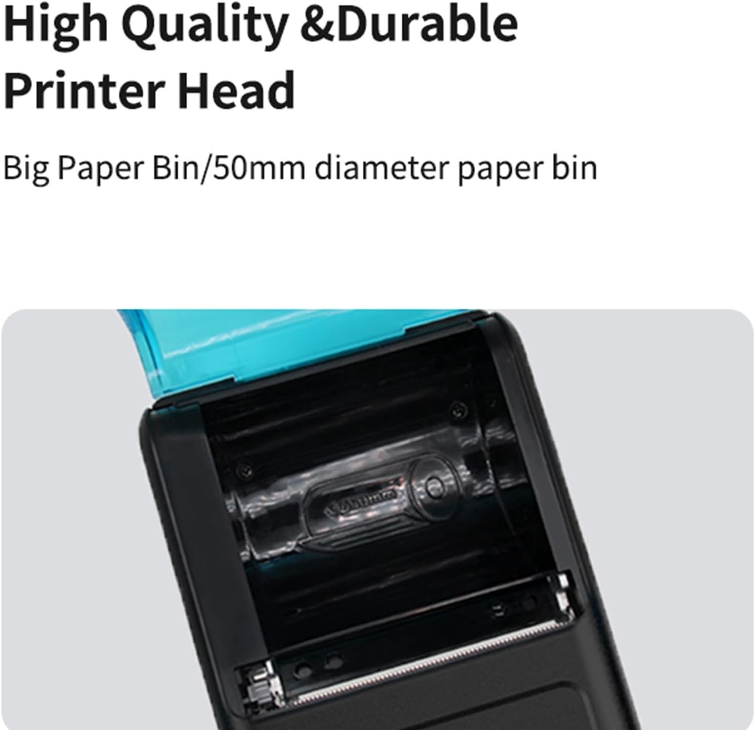 Portable 58mm Bluetooth Thermal Receipt Printer for Android & Windows Users