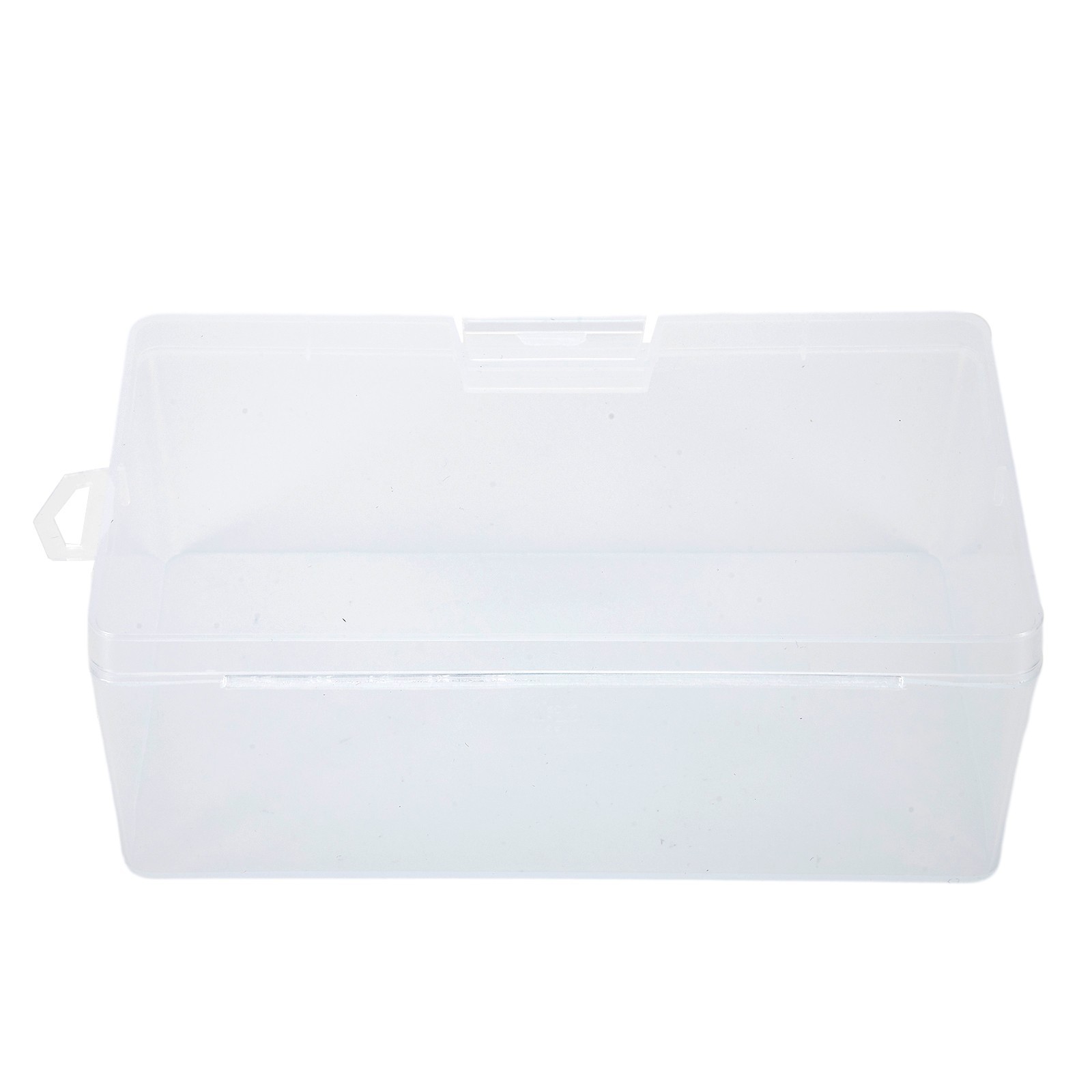 Plastic Storage Box Transparent With Lid Collection Container Organiser