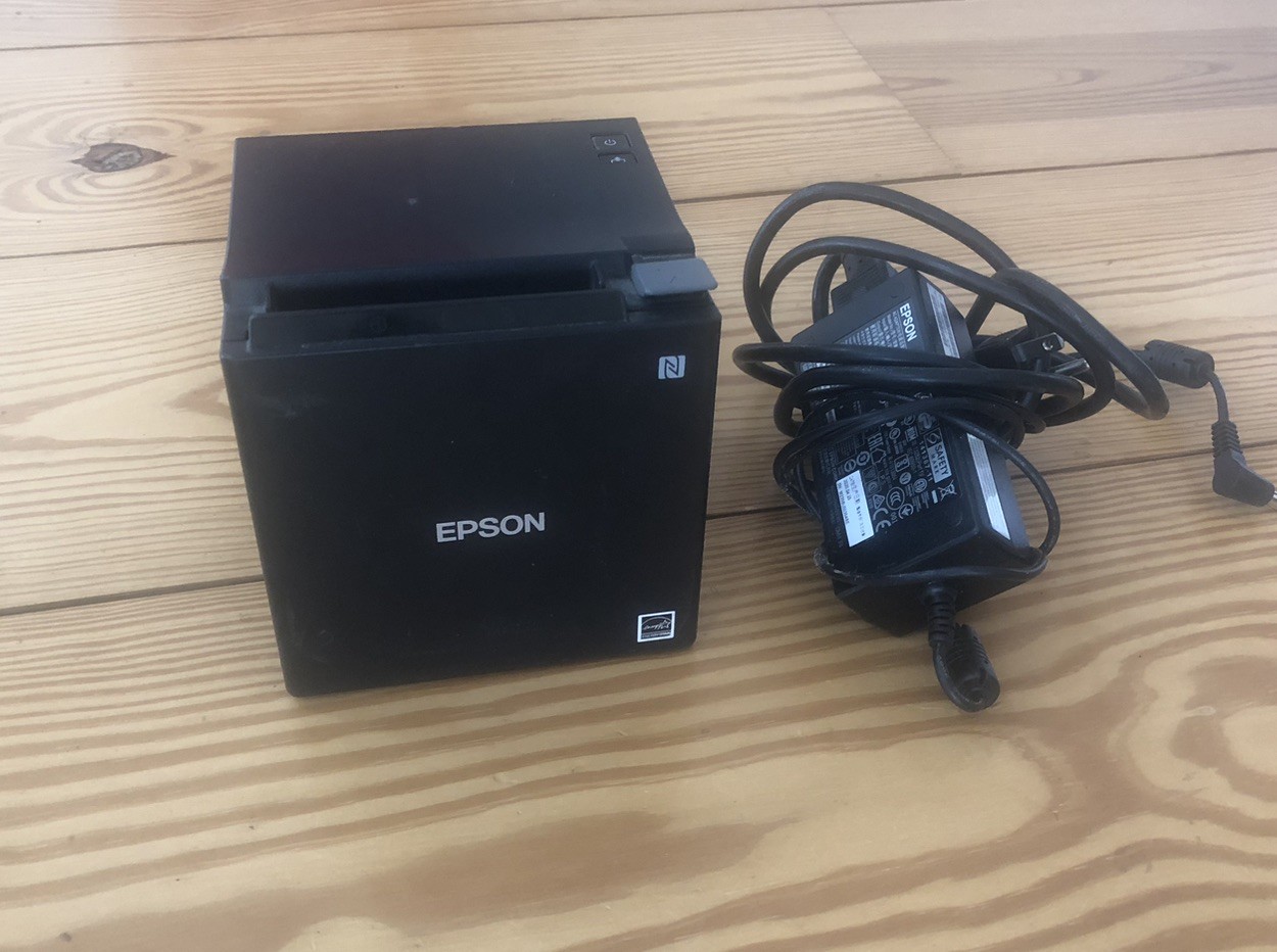 Epson TM-M30 Thermal Receipt Printer with Power Supply M335B Bluetooth