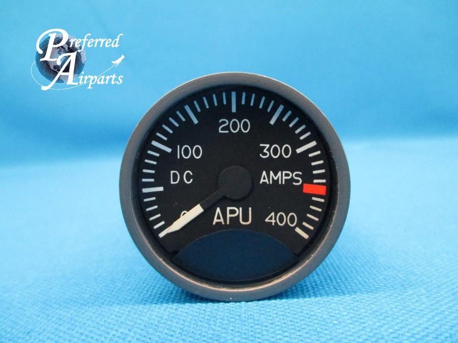 Used Cessna Kratos Ammeter, p/n 9914090-7,115.179-6 Amps Indicator Gauge (16420)
