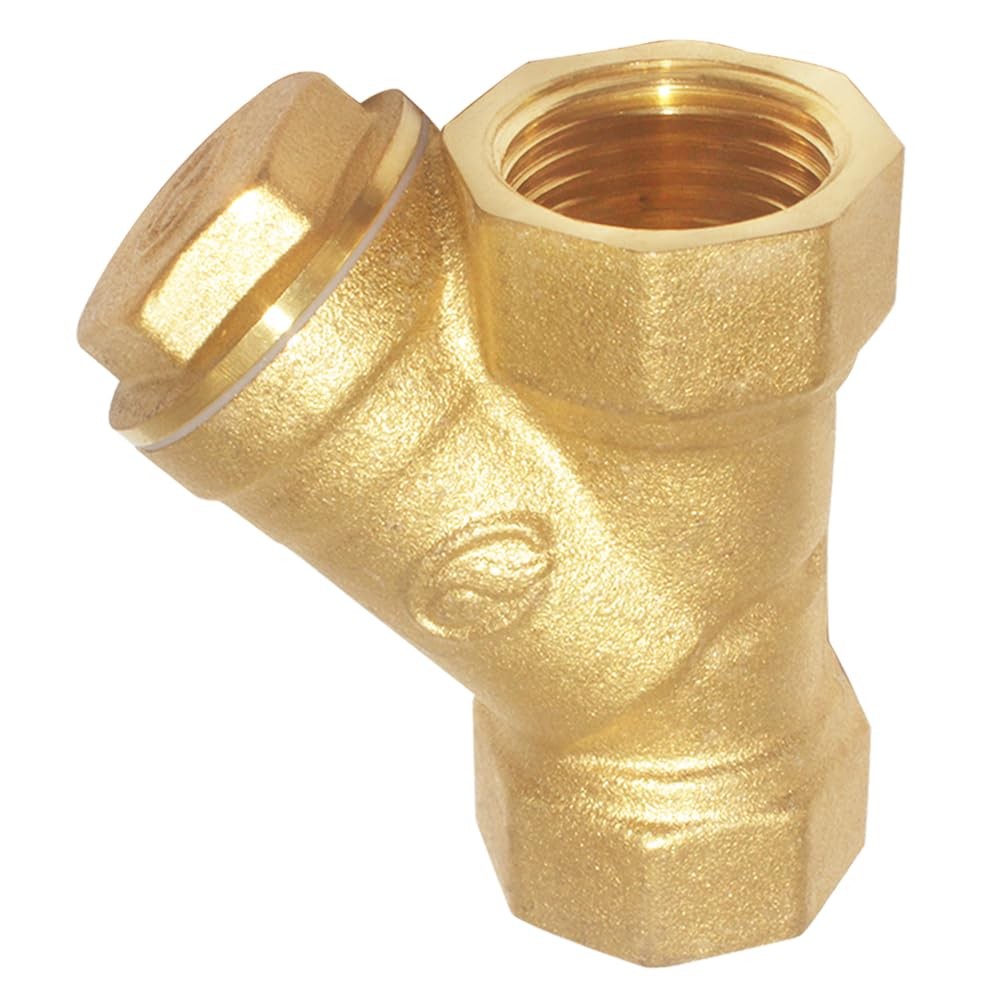 3/4 Inch Female Thread Y Shaped Brass Strainer Filter Valve Connector DN20