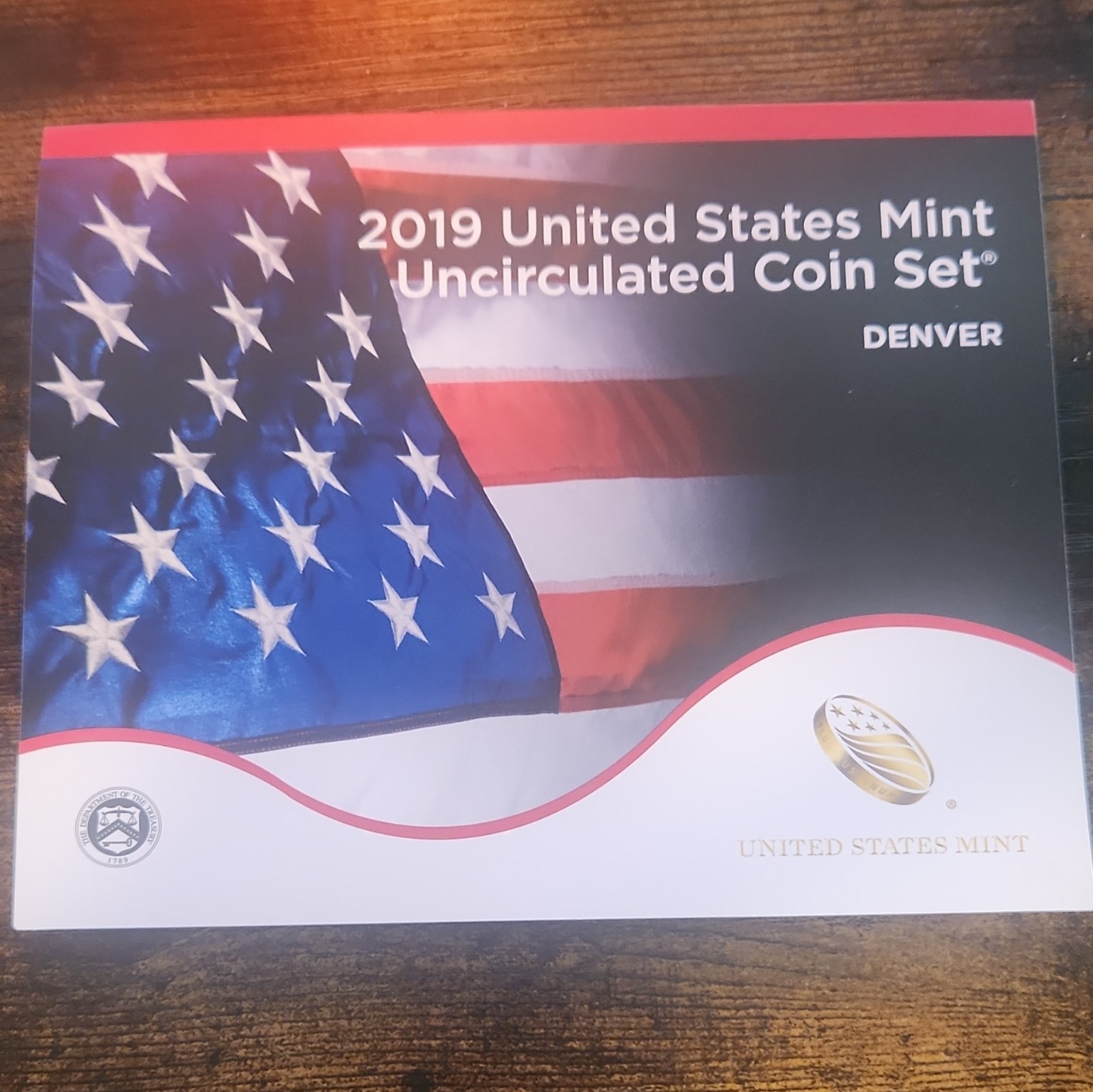 United States Mint 2019 Uncirculated Coin Set Denver Multicolor Business Strike