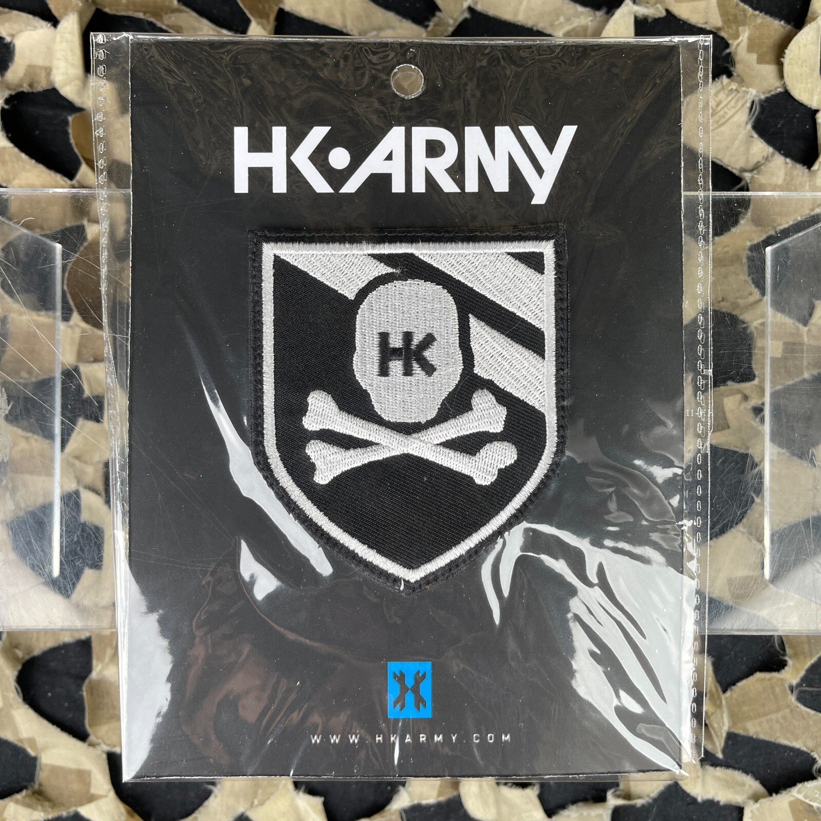 NEW HK Army Hook And Loop Patch - MR H. Shield