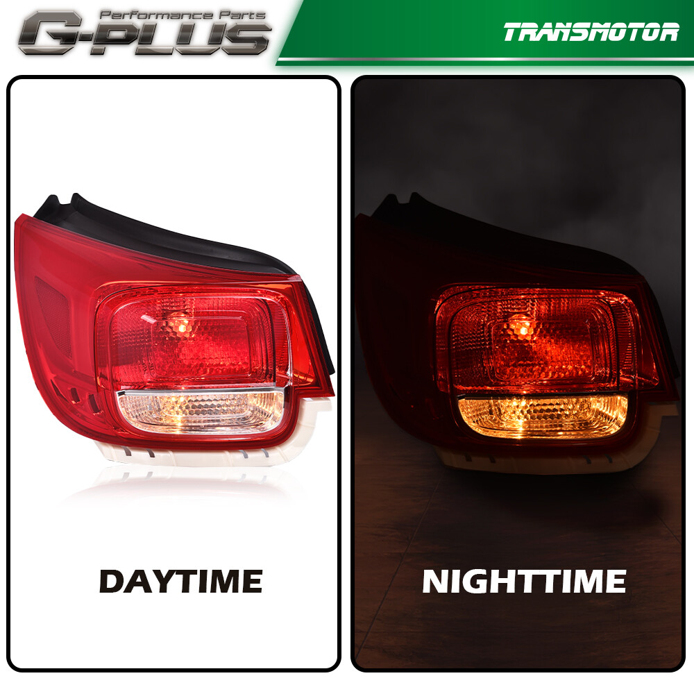 Tail Light Brake Lamp Outer Driver Left Fit For 2013-2015 Chevy Malibu Halogen