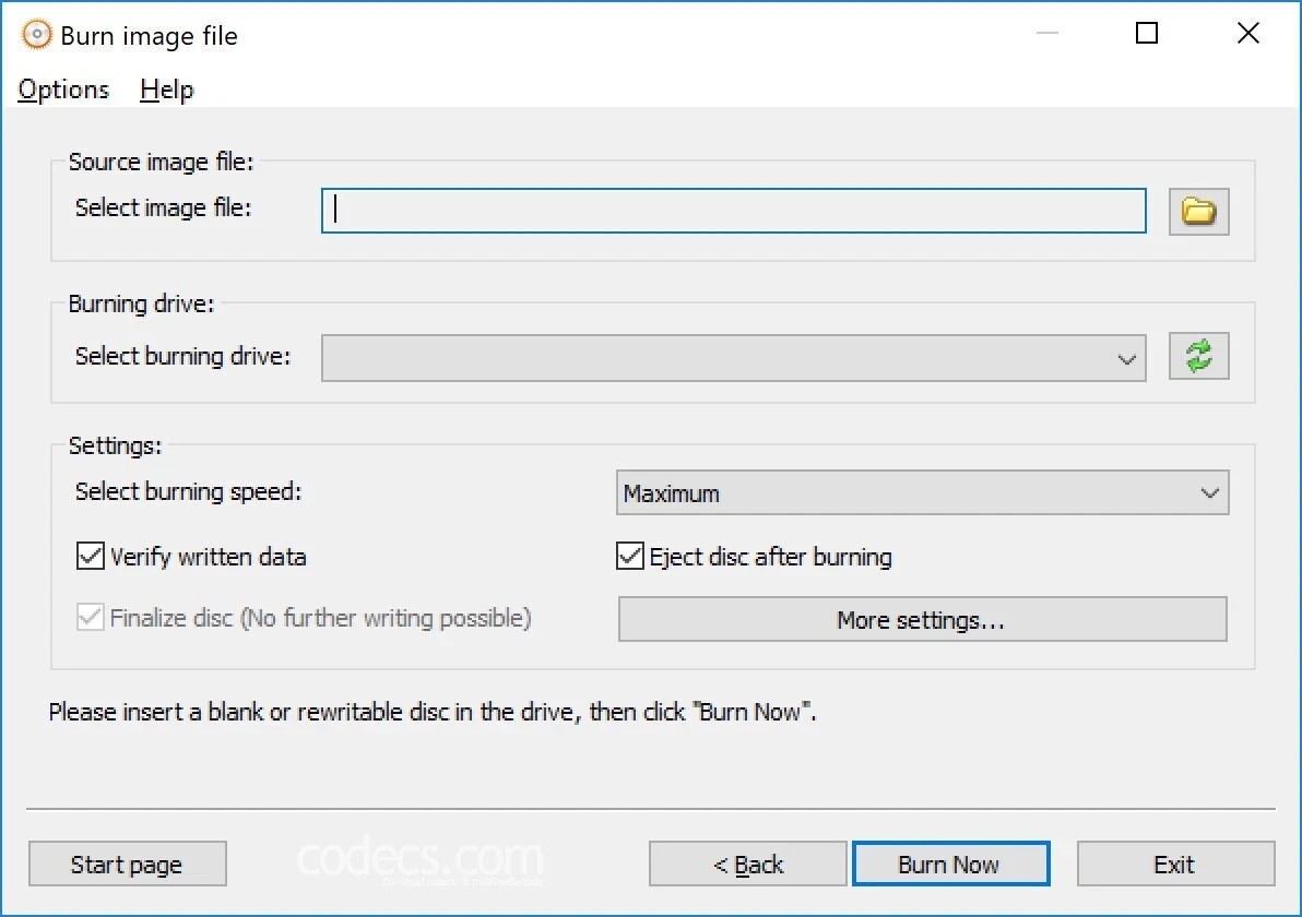 Easy CD DVD Blu-ray Burning Software Iso Writing for Windows 2026