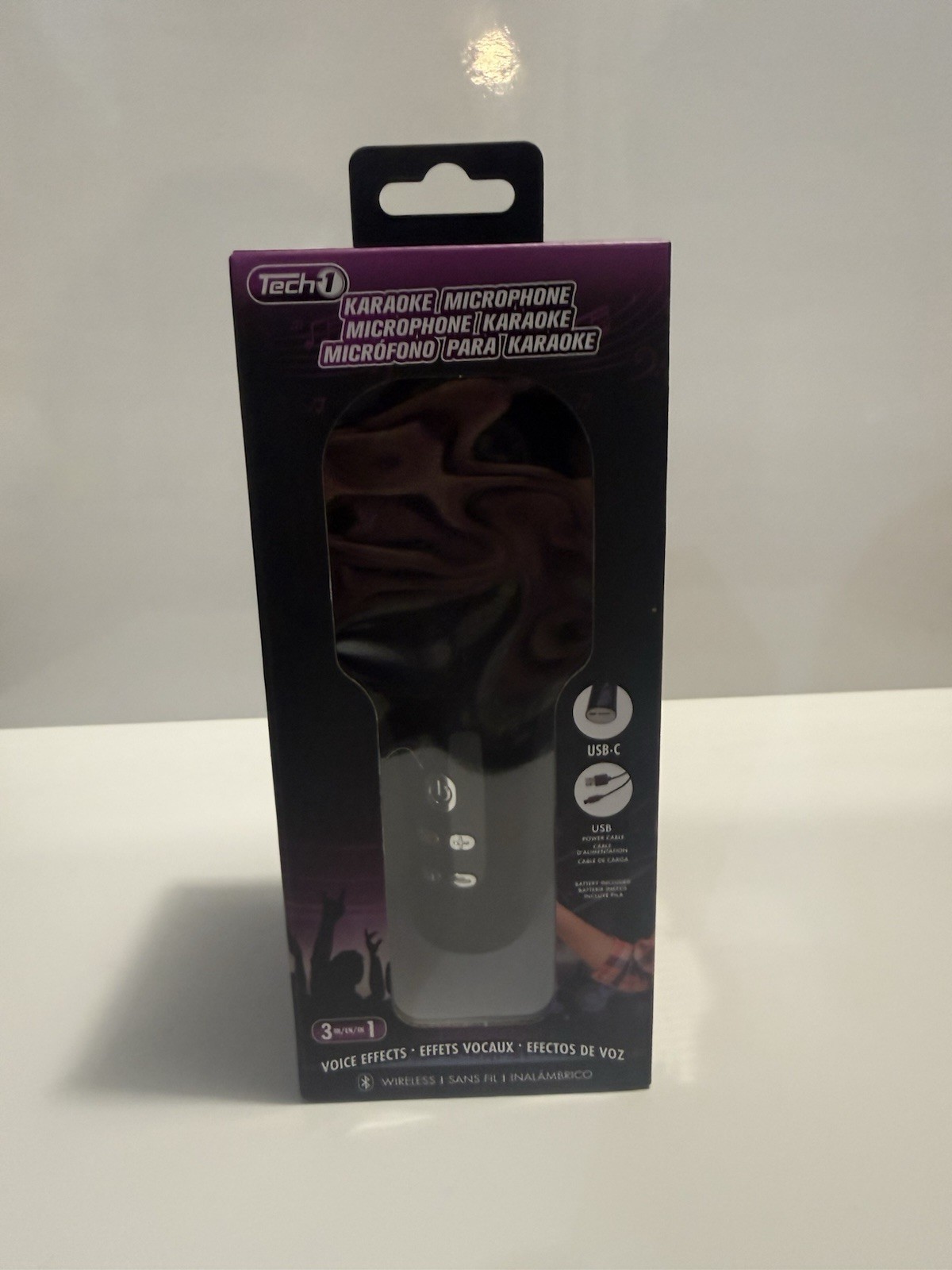 Black Wireless Bluetooth Microphone with Echo & Volume Control #BREAKING #BBWCM