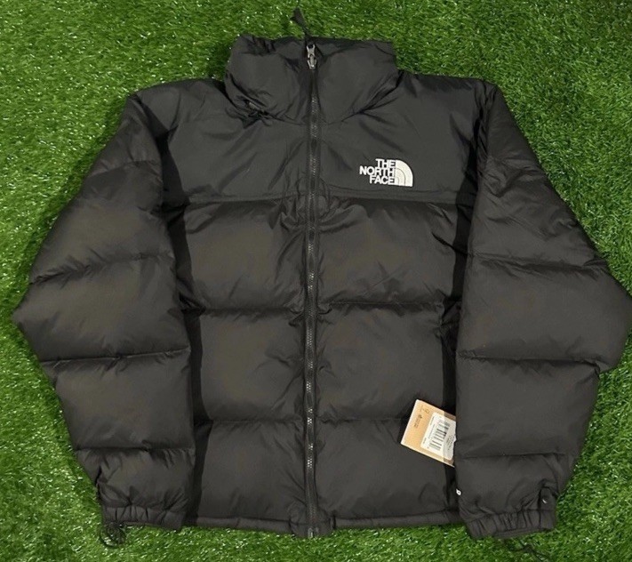 The North Face 1996 Retro Nuptse 700 Down Fill Packable Jacket - Black Size S