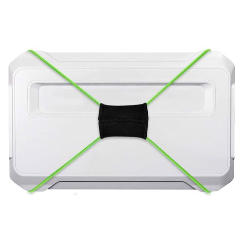 Thickened Fishing Finder Cover Straps - Adjustable Bungee - Green