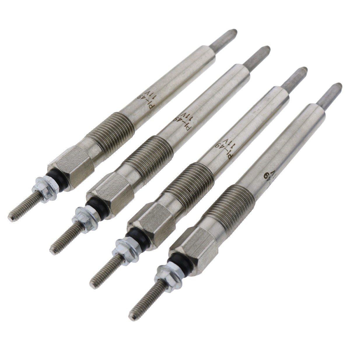 4x 12V Glow Plug 8-94175158-0 for Isuzu Engine 4JB1 4JG1 4JG1T 4DA1 Truck TFR