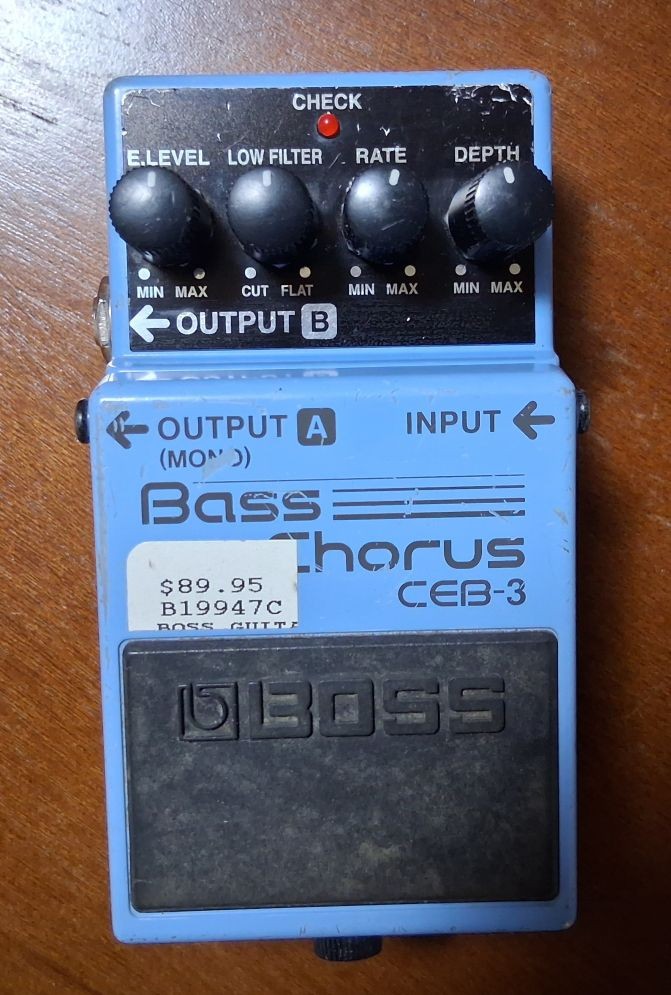 BOSS BASS CHORUS CEB-3