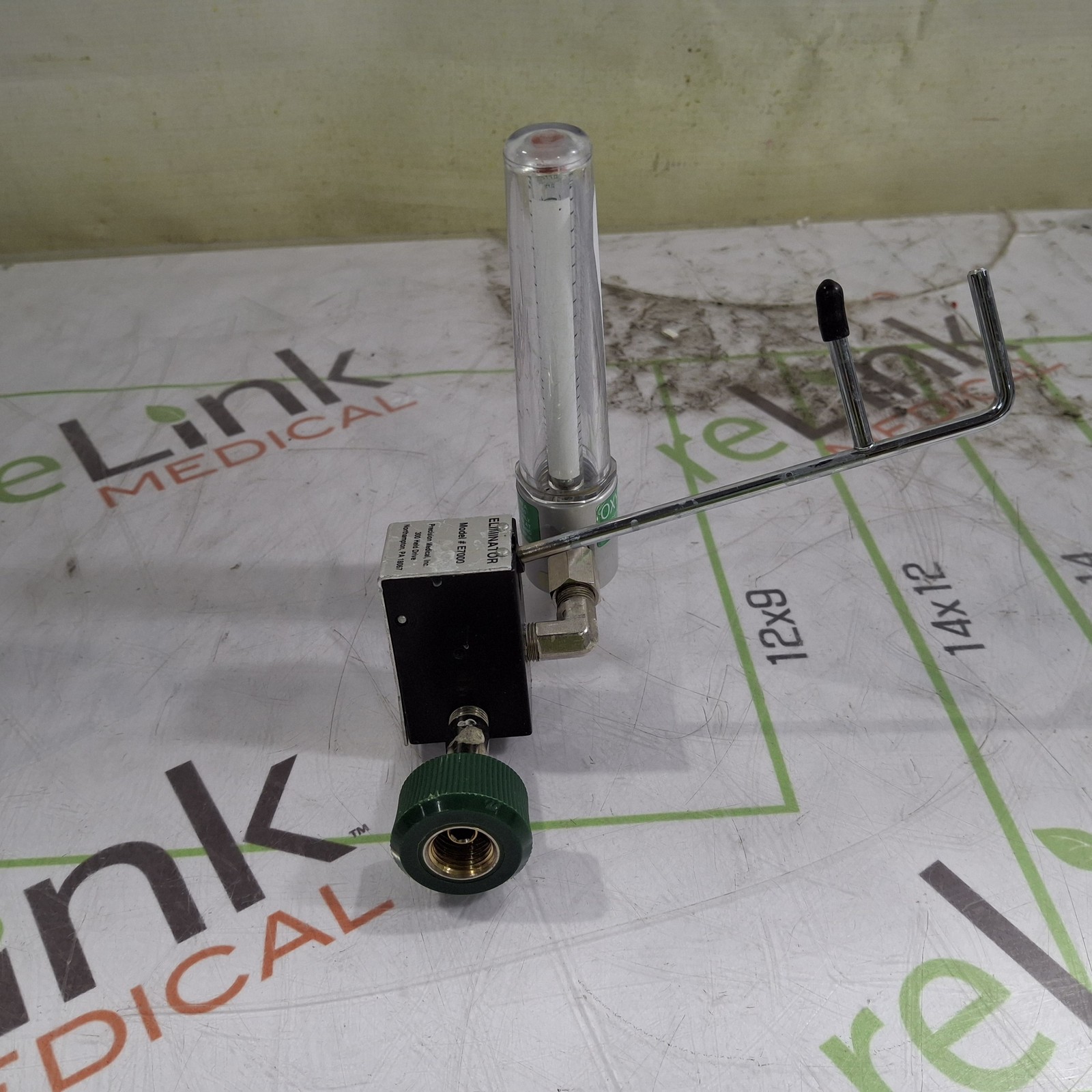 Precision Medical Oxygen Flowmeter