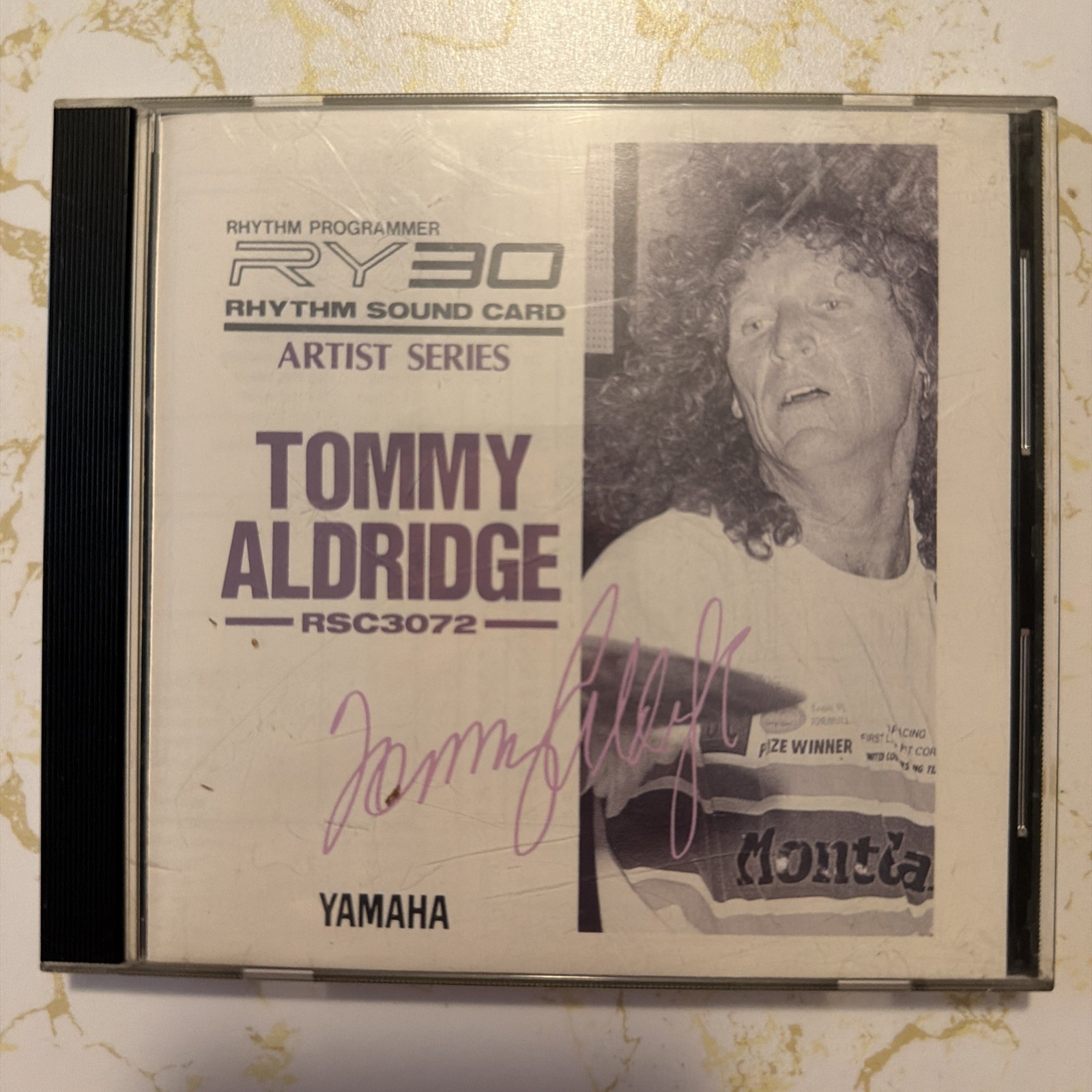 Yamaha RY30 Rhythm Sound Card Artist Series Tommy Aldridge