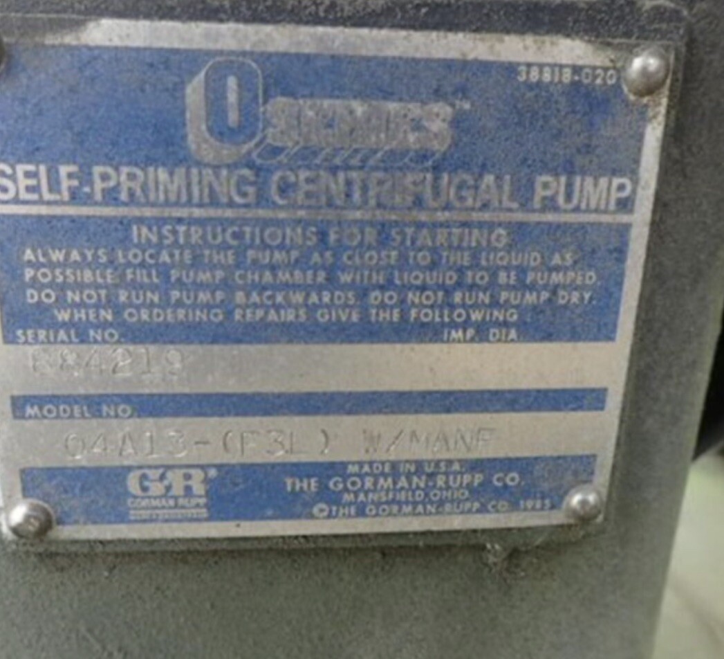 Duetz Diesel Irrigation Pump
